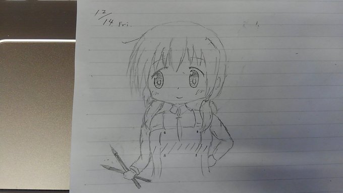 #ひだまりスケッチ (きょうの1枚)宮ちゃん #ひだまりスケッチ (きょうの1枚)宮ちゃん