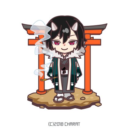作ってみた!ฅ(=ඒᆽඒ=)ฅ#かくりよの宿飯 #charat 作ってみた!ฅ(=ඒᆽඒ=)ฅ#かくりよの宿飯 #charat