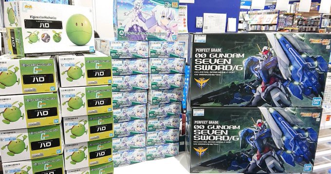 ガンプラ 入荷情報!「PG 1/60 ダブルオーガンダムセブンソード/G」「HGBD モビルドールサラ」「Figure- ガンプラ 入荷情報!「PG 1/60 ダブルオーガンダムセブンソード/G」「HGBD モビルドールサラ」「Figure-