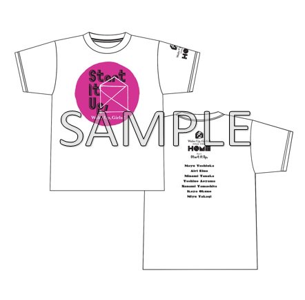【再入荷!】『Wake Up, Girls! FINAL TOUR - HOME - Tシャツ PARTⅠ』各サイズ 2 【再入荷!】『Wake Up, Girls! FINAL TOUR - HOME - Tシャツ PARTⅠ』各サイズ 2