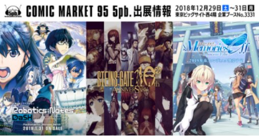 『STEINS;GATE』10周年を記念したグッズが「コミックマーケット95」に登場! 『ROBOTICS;NOTES 『STEINS;GATE』10周年を記念したグッズが「コミックマーケット95」に登場! 『ROBOTICS;NOTES