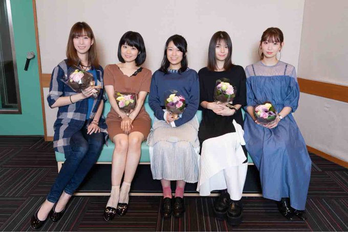 来週のアニメ最終話に向けて、メインキャストの皆様(黒沢ともよさん、Lynnさん、東山奈央さん、小清水亜美さん、井上麻里奈 来週のアニメ最終話に向けて、メインキャストの皆様(黒沢ともよさん、Lynnさん、東山奈央さん、小清水亜美さん、井上麻里奈