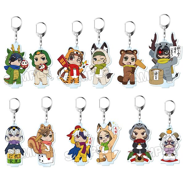 【コミックマーケット95 WEB予約販売】「#学園BASARA」あにまるっこアクリルキーホルダーセットのお取扱いを開始し 【コミックマーケット95 WEB予約販売】「#学園BASARA」あにまるっこアクリルキーホルダーセットのお取扱いを開始し