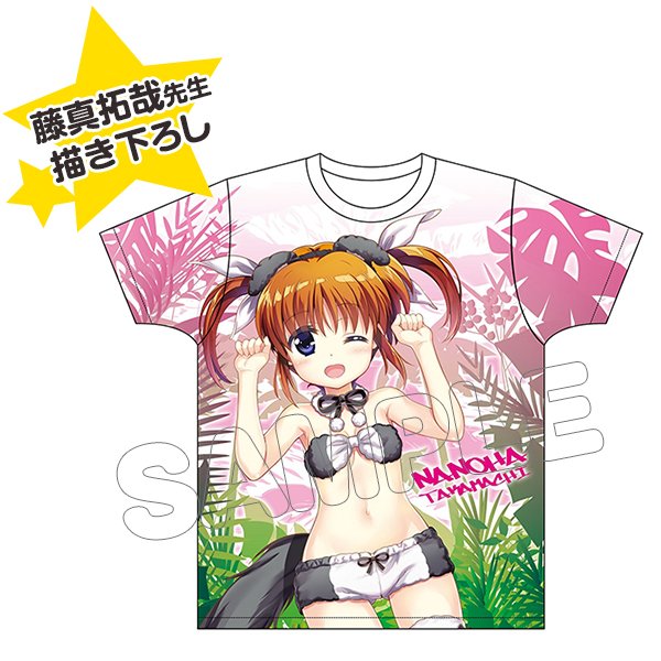 【コミックマーケット95 WEB予約販売】「魔法少女リリカルなのは Detonation」フルカラープリントTシャツ/な 【コミックマーケット95 WEB予約販売】「魔法少女リリカルなのは Detonation」フルカラープリントTシャツ/な