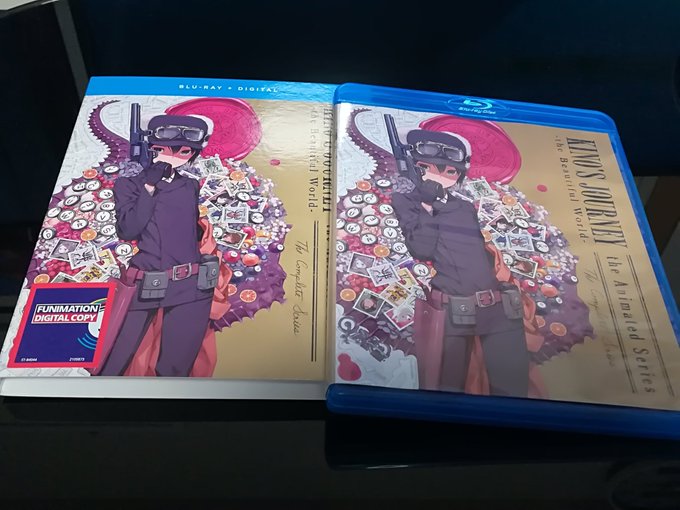 やっと届いた、英語版キノの旅BD今、コロシアムまで見たけど。声優さんや言葉のニュアンスなんかが違うからまた違った楽しみ方 やっと届いた、英語版キノの旅BD今、コロシアムまで見たけど。声優さんや言葉のニュアンスなんかが違うからまた違った楽しみ方
