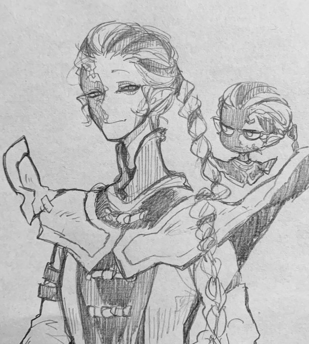 手グセで描くとサイコパスみたいな顔になってしまう〝無常 手グセで描くとサイコパスみたいな顔になってしまう〝無常