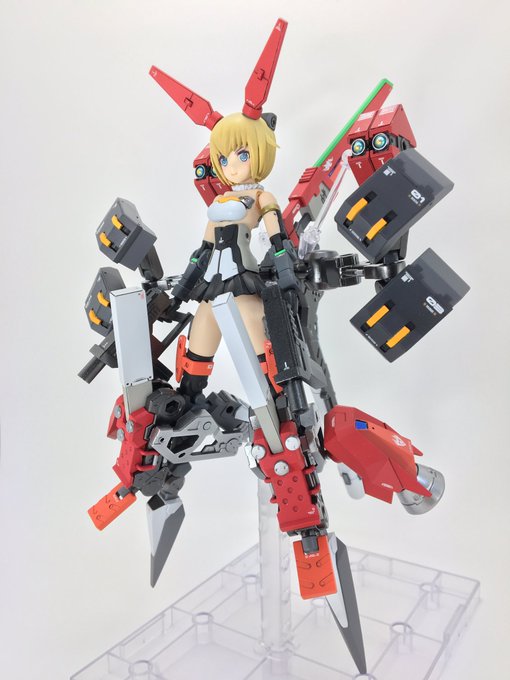 「誰も僕には追いつけないよ」FAガール「ラピッドファイヤ」完成。 #フレームアームズ・ガール 「誰も僕には追いつけないよ」FAガール「ラピッドファイヤ」完成。 #フレームアームズ・ガール