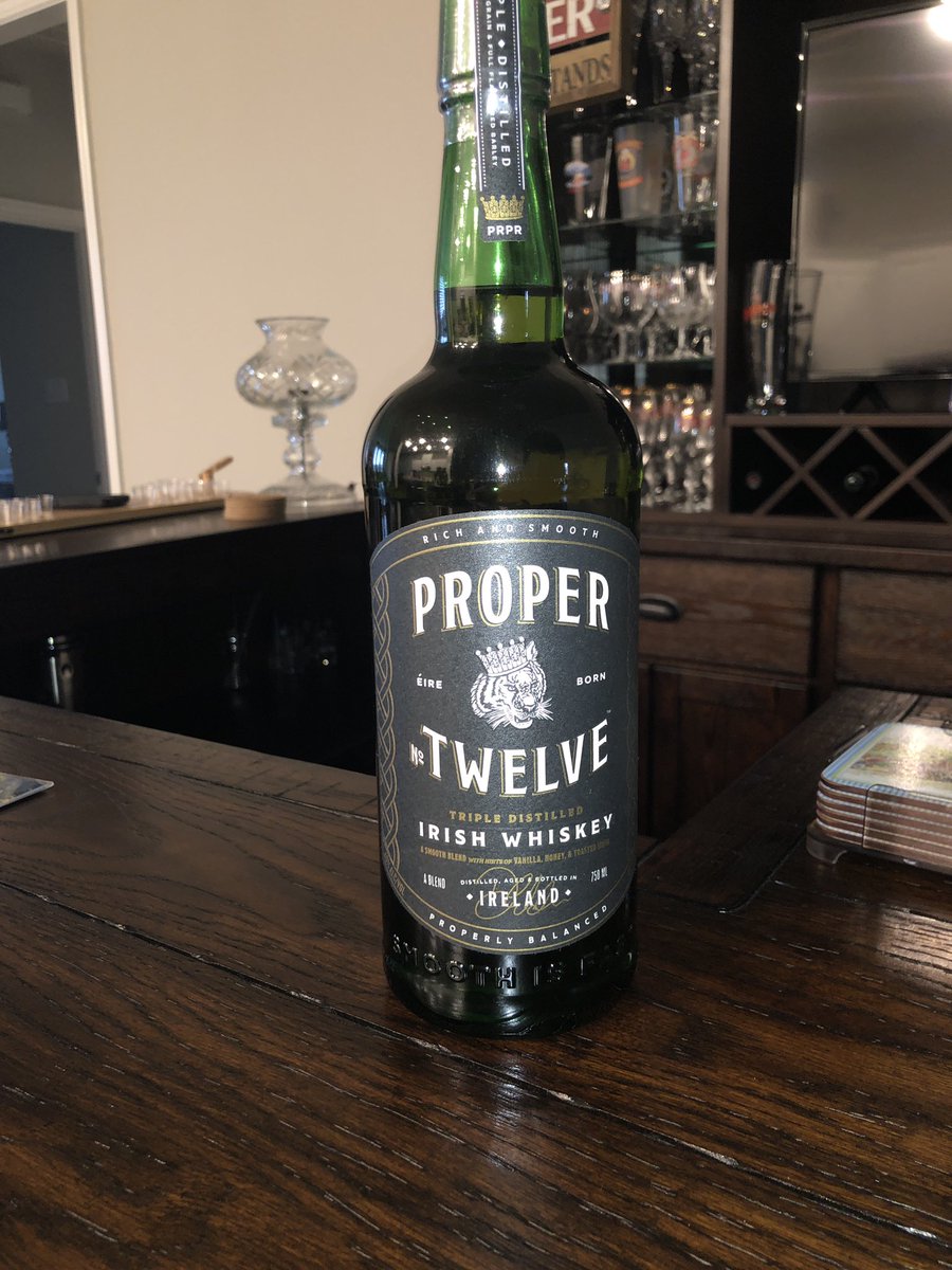 RT @EricUrias3: Proper 12 for the proper day for my Galway family Sláinte @TheNotoriousMMA @ProperWhiskey https://t.co/uVSx22YLY6