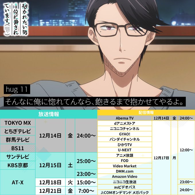 📣AT-X:放送まであと1時間!📣サンテレビ・KBS京都:放送まであと3時間!放送まで、ラジオやこれまでの回を観ながらお 📣AT-X:放送まであと1時間!📣サンテレビ・KBS京都:放送まであと3時間!放送まで、ラジオやこれまでの回を観ながらお