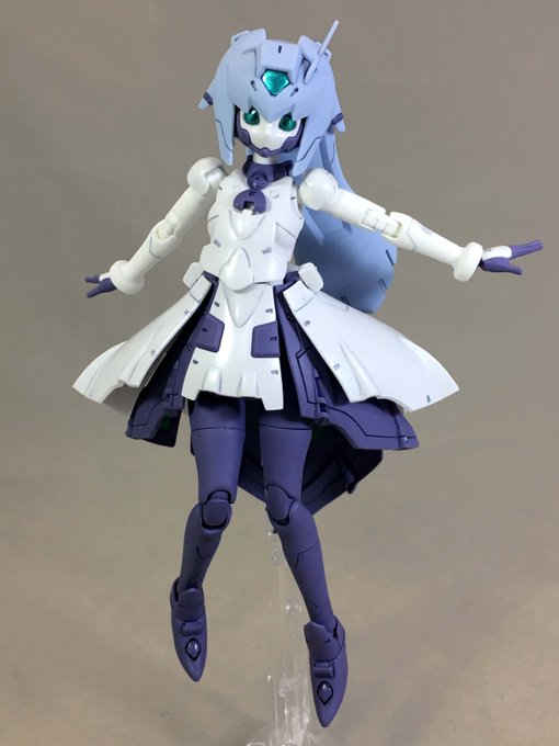 HGBD 1/144「モビルドールサラ」組んだ。電子生命体=ELダイバー・サラのリアルボディ兼GBN対応ガンプラ。キット HGBD 1/144「モビルドールサラ」組んだ。電子生命体=ELダイバー・サラのリアルボディ兼GBN対応ガンプラ。キット
