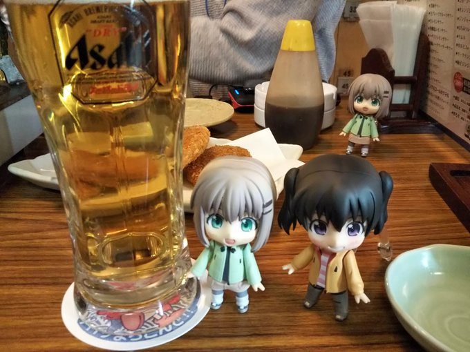 ビール~♪#ヤマノススメ#千手院小春生誕祭 ビール~♪#ヤマノススメ#千手院小春生誕祭