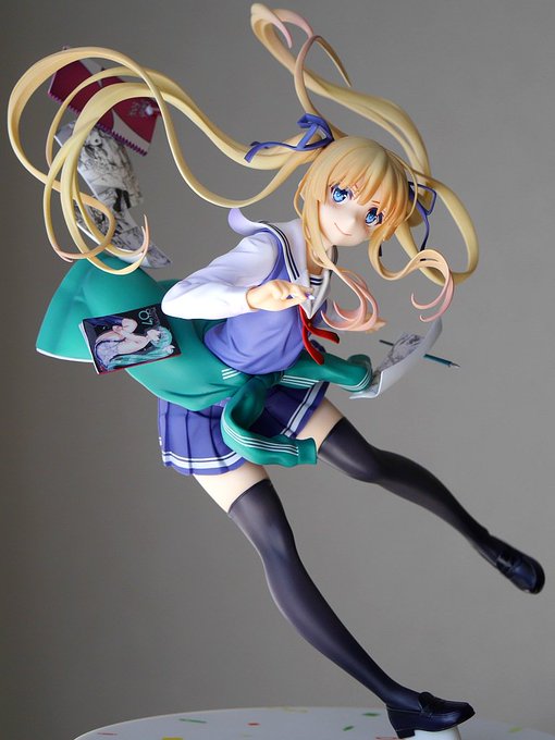 Max英梨々 届きました~♪白に水色フリルでした。#冴えカノ Max英梨々 届きました~♪白に水色フリルでした。#冴えカノ