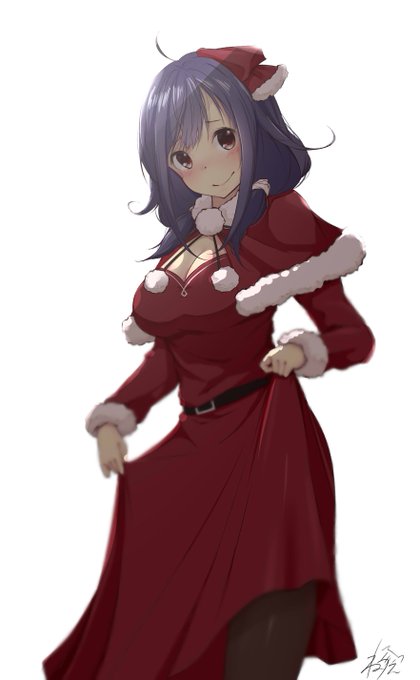クリスマスmodeないんですね~、なので間宮さんのを着てもらいました~(っ´ω`)っ#艦これ #大鯨 クリスマスmodeないんですね~、なので間宮さんのを着てもらいました~(っ´ω`)っ#艦これ #大鯨