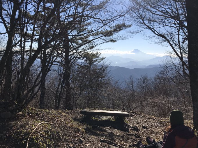 三頭山西峰が一番山頂っぽいな。富士山も見えて今日は大勝利!!#ヤマノススメ 三頭山西峰が一番山頂っぽいな。富士山も見えて今日は大勝利!!#ヤマノススメ