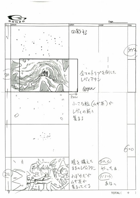 続けて絵コンテをアップするんだもん。 麦茶を操るレヴィアタンの額に脂汗、つらそうに顔をしかめる。 次々と麦茶に切り裂かれ 続けて絵コンテをアップするんだもん。 麦茶を操るレヴィアタンの額に脂汗、つらそうに顔をしかめる。 次々と麦茶に切り裂かれ