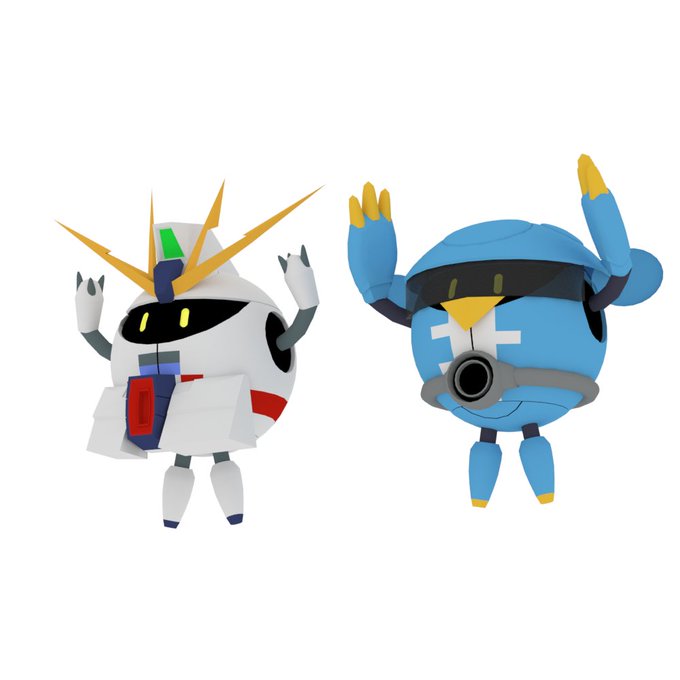 #g_bd #プチカプル #ガンダムNT ダブル…おなかビィィィィムッ!! #g_bd #プチカプル #ガンダムNT ダブル…おなかビィィィィムッ!!