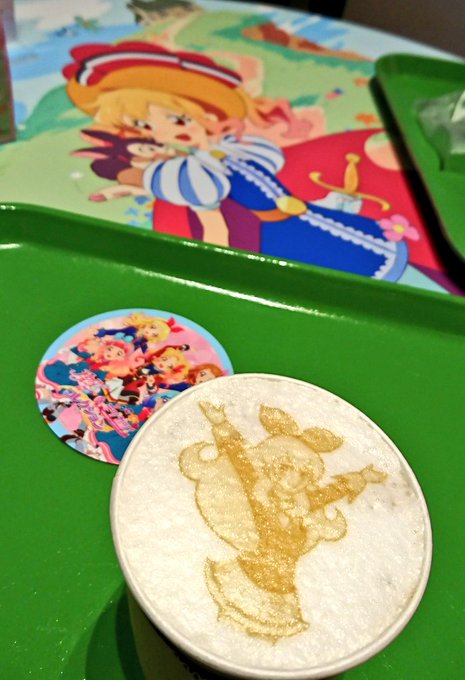 からのアイカツ展!ラテアート可愛いフフッヒ からのアイカツ展!ラテアート可愛いフフッヒ