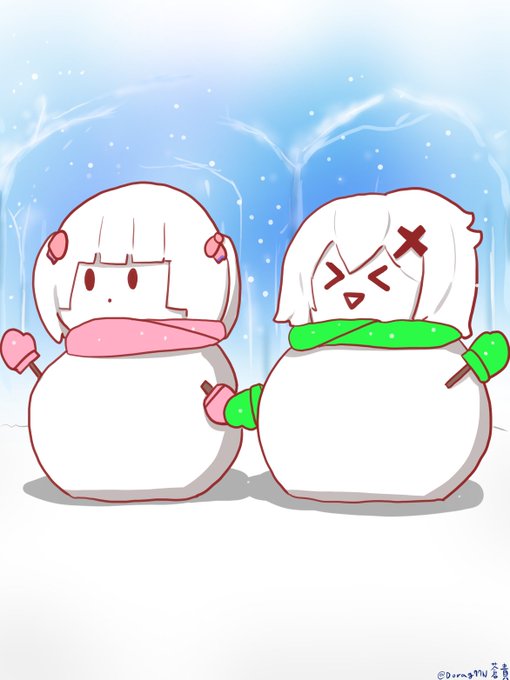 雪だるまのユニゾン(きりしら作)#SYMPHOGEAR 雪だるまのユニゾン(きりしら作)#SYMPHOGEAR