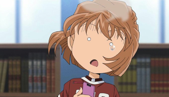 パンクした哀ちゃんきた! #conan パンクした哀ちゃんきた! #conan