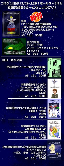 コミケお品書きと地図、再掲。メインはもちろん新刊と夏コミ新刊ですが、下の方の本も2冊とか4冊とか地味に残ってますのでお立 コミケお品書きと地図、再掲。メインはもちろん新刊と夏コミ新刊ですが、下の方の本も2冊とか4冊とか地味に残ってますのでお立