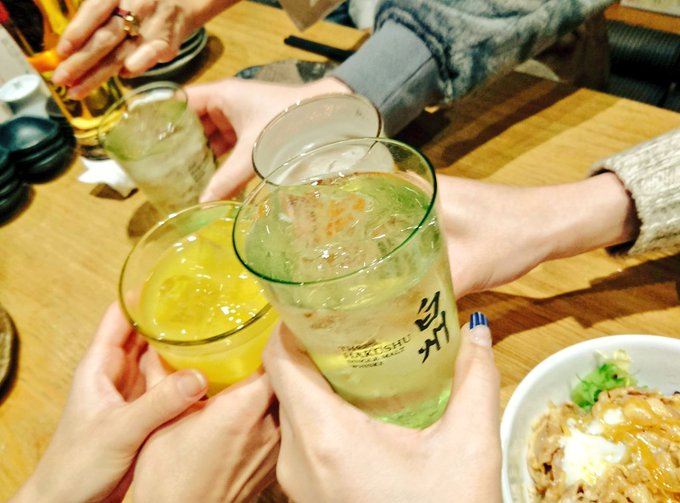あまんちゅ!のみんなでカンパーイ!イベントお疲れ様でした!!😊二枚目は、私を含めた三人の白州ユーザーのためのハイボール祭 あまんちゅ!のみんなでカンパーイ!イベントお疲れ様でした!!😊二枚目は、私を含めた三人の白州ユーザーのためのハイボール祭