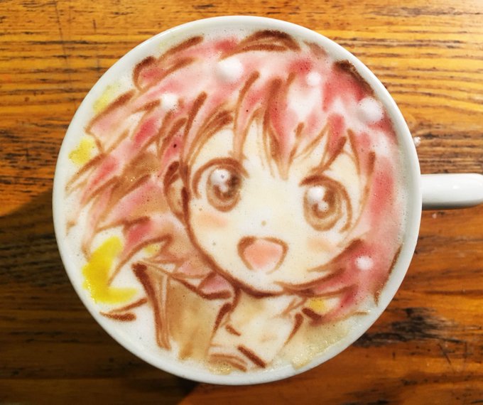 ラテアート【赤座あかり】@ゆるゆりLatteArt【Yuruyuri】#yuruyuri #ゆるゆり ラテアート【赤座あかり】@ゆるゆりLatteArt【Yuruyuri】#yuruyuri #ゆるゆり
