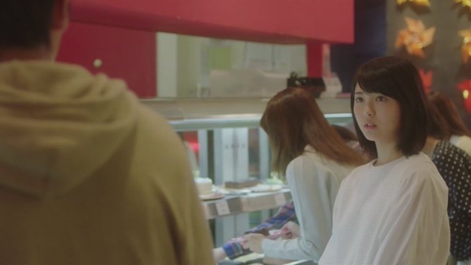 スイパラ帰りに寄った😊『思ったより素敵だったから』の場面#浜辺美波#君の膵臓をたべたい スイパラ帰りに寄った😊『思ったより素敵だったから』の場面#浜辺美波#君の膵臓をたべたい