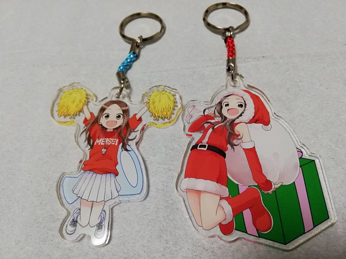マンガワンSHOPのアクリルキーホルダーが届いて、チェーンを手持ちのと変えてみました。どんな衣装でも似合うし可愛いですね マンガワンSHOPのアクリルキーホルダーが届いて、チェーンを手持ちのと変えてみました。どんな衣装でも似合うし可愛いですね