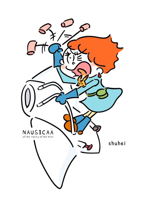 自分の絵柄で #ジブリ #風の谷のナウシカ #魔女の宅急便 #ドラえもん 自分の絵柄で #ジブリ #風の谷のナウシカ #魔女の宅急便 #ドラえもん