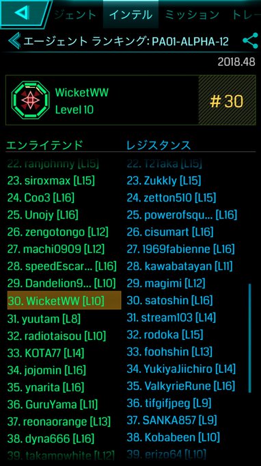 このところあまり活動できなかったので、久しぶりにイングレスしたなーという感じ このところあまり活動できなかったので、久しぶりにイングレスしたなーという感じ