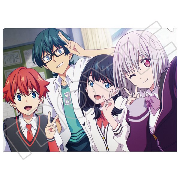 #SSSS_GRIDMANこのクリアファイルの絵今見ると悲しすぎる… #SSSS_GRIDMANこのクリアファイルの絵今見ると悲しすぎる…