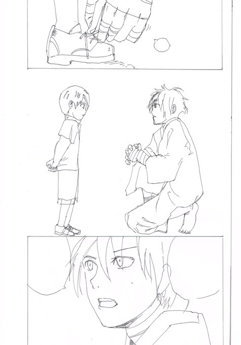 漫画が上手くなりたいので1ページ30分で模写しました2枚目です#ノラガミ#模写 漫画が上手くなりたいので1ページ30分で模写しました2枚目です#ノラガミ#模写