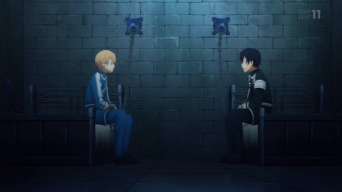 これトイレはどうすんのっ!?牢の中に便器もなかったけれどまさかそのまま…#sao_anime #ソードアート・オンライン これトイレはどうすんのっ!?牢の中に便器もなかったけれどまさかそのまま…#sao_anime #ソードアート・オンライン