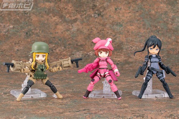 \予約受付中/『#デスクトップアーミー』×『#ソードアート・オンライン』、『#ガンゲイル・オンライン』コラボが電撃屋購入 \予約受付中/『#デスクトップアーミー』×『#ソードアート・オンライン』、『#ガンゲイル・オンライン』コラボが電撃屋購入