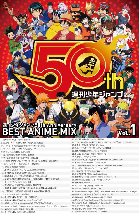 ジャンプ祭りやらせていただきましたあああ超盛り上がってくれてありがとうございますああ!!忘れずムヒョロジ流せてよかったw ジャンプ祭りやらせていただきましたあああ超盛り上がってくれてありがとうございますああ!!忘れずムヒョロジ流せてよかったw