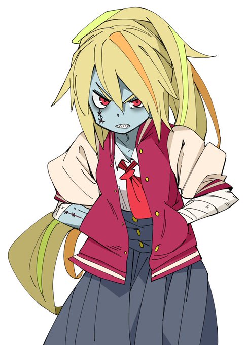ゾンビランドサガのサキちゃん描いたっちゃ ゾンビランドサガのサキちゃん描いたっちゃ