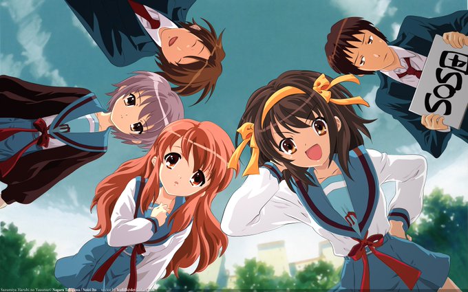 涼宮ハルヒの憂鬱→アニメにハマるきっかけ1番最初に見た深夜アニメ物語シリーズ→1番ハマったアニメStrawberry 涼宮ハルヒの憂鬱→アニメにハマるきっかけ1番最初に見た深夜アニメ物語シリーズ→1番ハマったアニメStrawberry