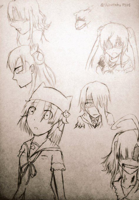 #みんなの推しキャラの初描き絵と最近の絵を見せて欲しい左ががっこうぐらし!放送当時、3年前とついこの間の11月くらいに描 #みんなの推しキャラの初描き絵と最近の絵を見せて欲しい左ががっこうぐらし!放送当時、3年前とついこの間の11月くらいに描