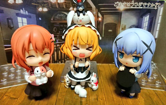 シャロねんどろいど爆誕!リゼ千夜は来年、マメモカ青山さんも待ってますよ~(*´∀`)♪…頭のヘッドドレス?は着脱可能にし シャロねんどろいど爆誕!リゼ千夜は来年、マメモカ青山さんも待ってますよ~(*´∀`)♪…頭のヘッドドレス?は着脱可能にし