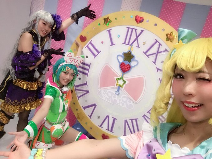 今日のマイドリ3人の写メ!この!ユメ大きい時計!!プリパラの世界に行きたすぎてマイドリチームで作ったね!!たなめいもお手 今日のマイドリ3人の写メ!この!ユメ大きい時計!!プリパラの世界に行きたすぎてマイドリチームで作ったね!!たなめいもお手