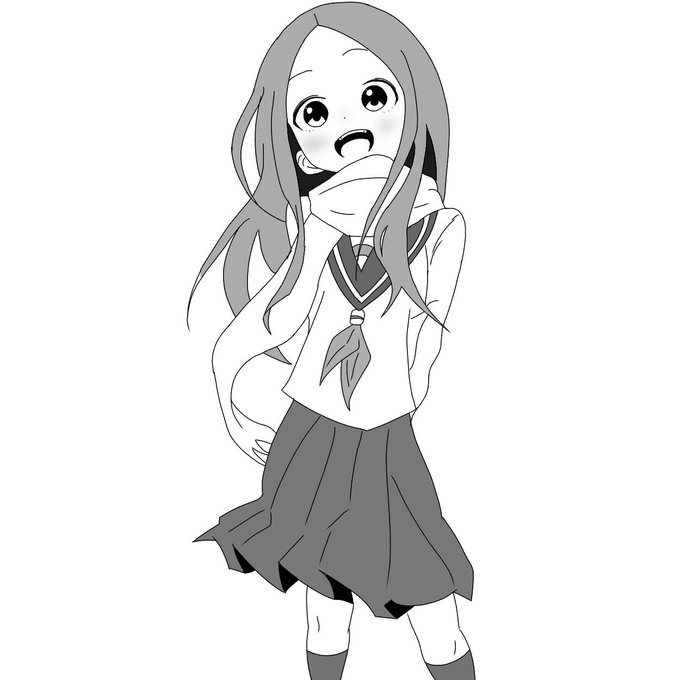 高木さん模写!模写すると絵がうまくなった気分になって楽しい(≧∇≦)/色つけたらまた出しますね〜#からかい上手の高木さん 高木さん模写!模写すると絵がうまくなった気分になって楽しい(≧∇≦)/色つけたらまた出しますね〜#からかい上手の高木さん