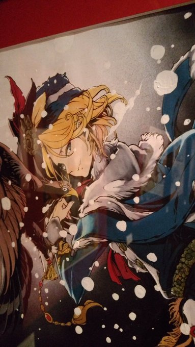 将国のアルタイル、たまたま原画展やってるの知った日の夜がたまたまアニメ放映日で、見てみたらなかなか好みだったのと作画がフ 将国のアルタイル、たまたま原画展やってるの知った日の夜がたまたまアニメ放映日で、見てみたらなかなか好みだったのと作画がフ