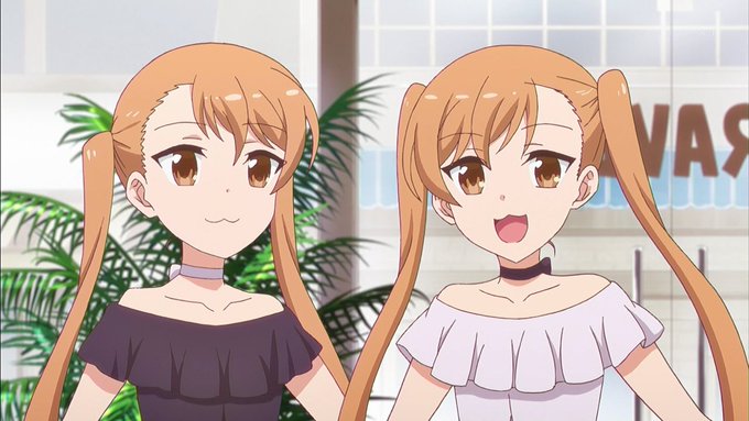 みなみけに出てきそうなふたご #animayell #tokyomx みなみけに出てきそうなふたご #animayell #tokyomx