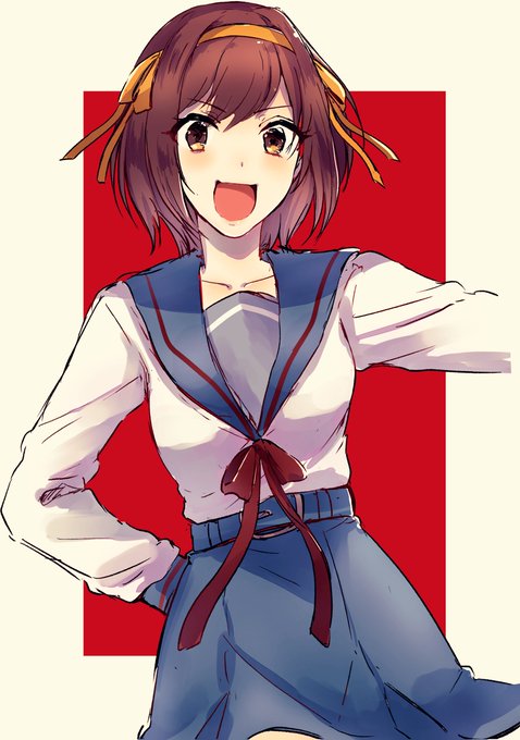 涼宮ハルヒすきなので描いた 涼宮ハルヒすきなので描いた
