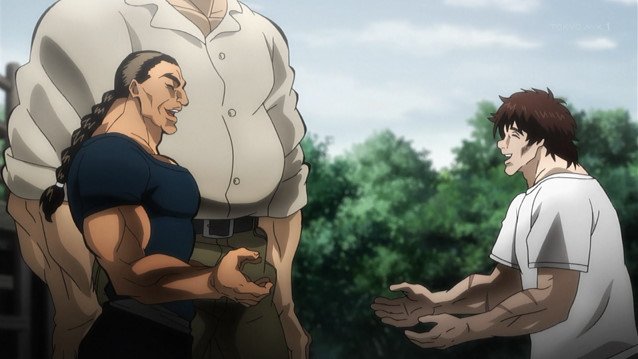 なんて邪悪な笑顔!なんて邪悪な不意打ち! #baki_anime なんて邪悪な笑顔!なんて邪悪な不意打ち! #baki_anime