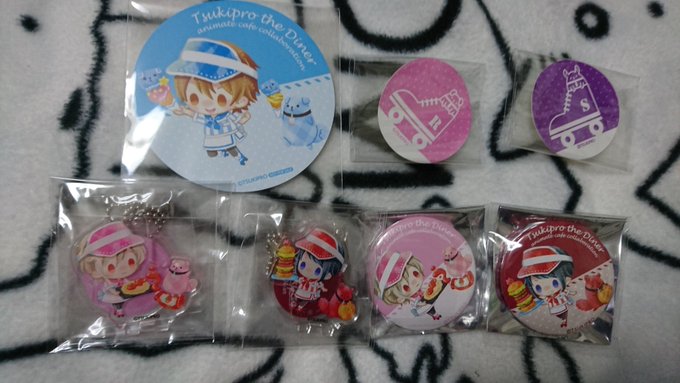 交換 譲渡 ツキプロ アニカフェ譲:志季、壱流、涼太、空求:コースター剣介缶バッジ 守人、英知ステッカー 衛、守人アクス 交換 譲渡 ツキプロ アニカフェ譲:志季、壱流、涼太、空求:コースター剣介缶バッジ 守人、英知ステッカー 衛、守人アクス