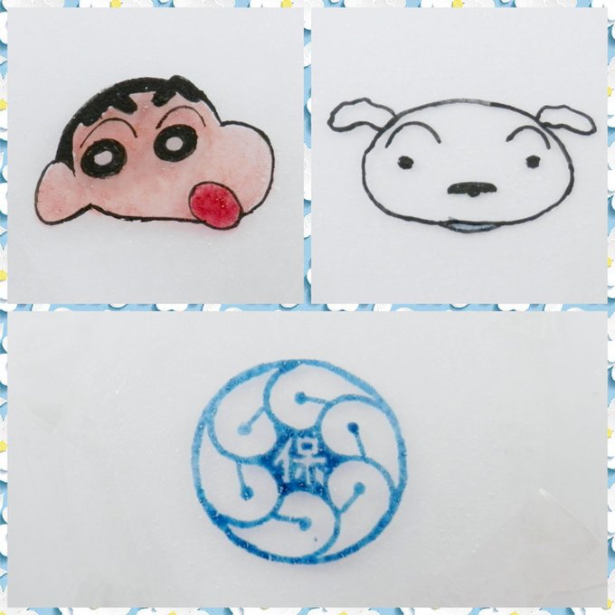 クレヨンしんちゃんのオブラートアート❤️保育園最後のお弁当にと頼まれ書かせていただきました。#クレヨンしんちゃん #オブ クレヨンしんちゃんのオブラートアート❤️保育園最後のお弁当にと頼まれ書かせていただきました。#クレヨンしんちゃん #オブ