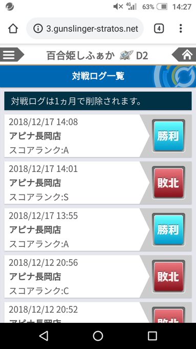 久々のガンストかつアカネでこれは大満足。 久々のガンストかつアカネでこれは大満足。
