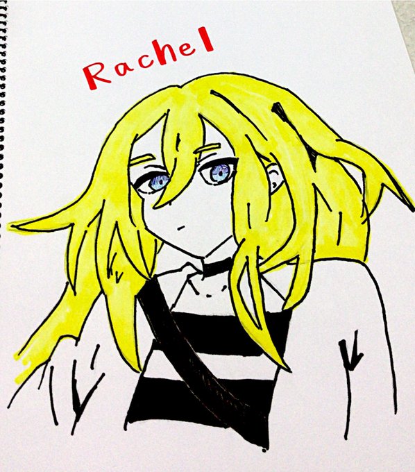 レイチェル描いてみた。百均イラストマーカー素晴らしい。#殺戮の天使 #殺戮の天使イラスト #イラスト #イラストマー レイチェル描いてみた。百均イラストマーカー素晴らしい。#殺戮の天使 #殺戮の天使イラスト #イラスト #イラストマー