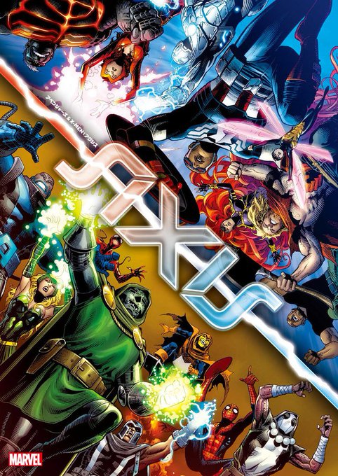 【12/27(木)頃発売予定】ヴィレッジブックス様刊行『アベンジャーズ&X-MEN:アクシス』オリジナル・シンに 【12/27(木)頃発売予定】ヴィレッジブックス様刊行『アベンジャーズ&X-MEN:アクシス』オリジナル・シンに